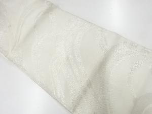 アンティーク　 紗 波模様織出し袋帯（材料）